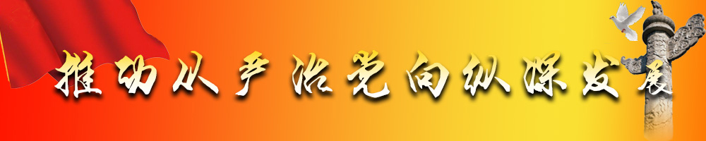 推動從嚴(yán)治黨向縱深發(fā)展