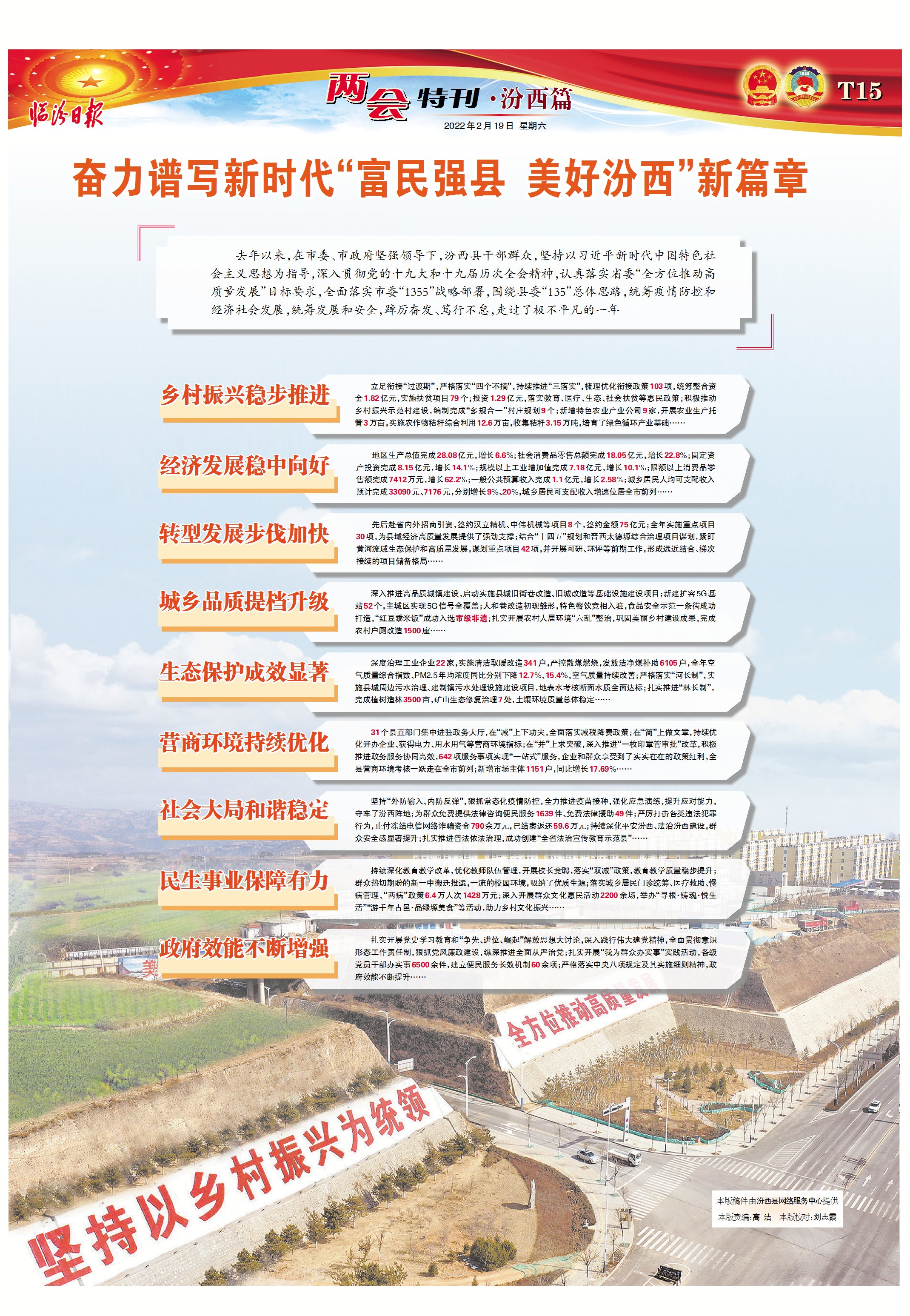 奮力譜寫新時代“富民強(qiáng)縣 美好汾西”新篇章